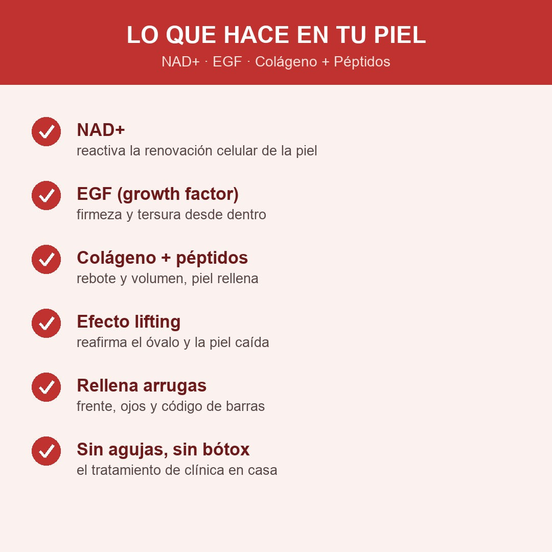 Sérum Lifting de NAD+ Sangre de Vampiro (30ml)