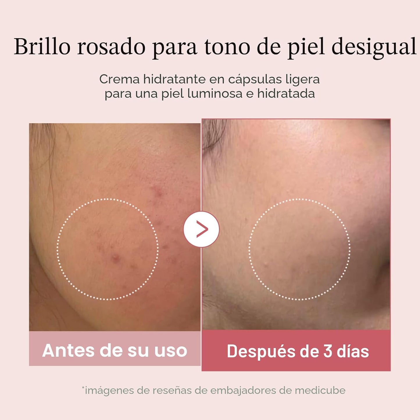 Crema Glow de Colágeno Rosa Salmón (55g)