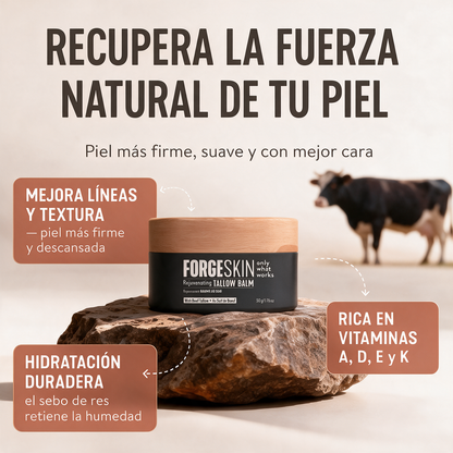 FORGESKIN · Bálsamo Rejuvenecedor de Sebo de Res para Hombre