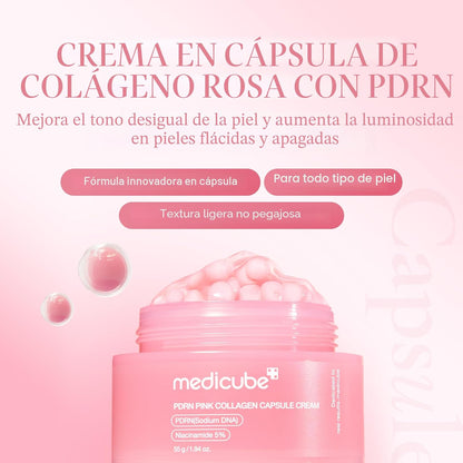 Crema Glow de Colágeno Rosa Salmón (55g)