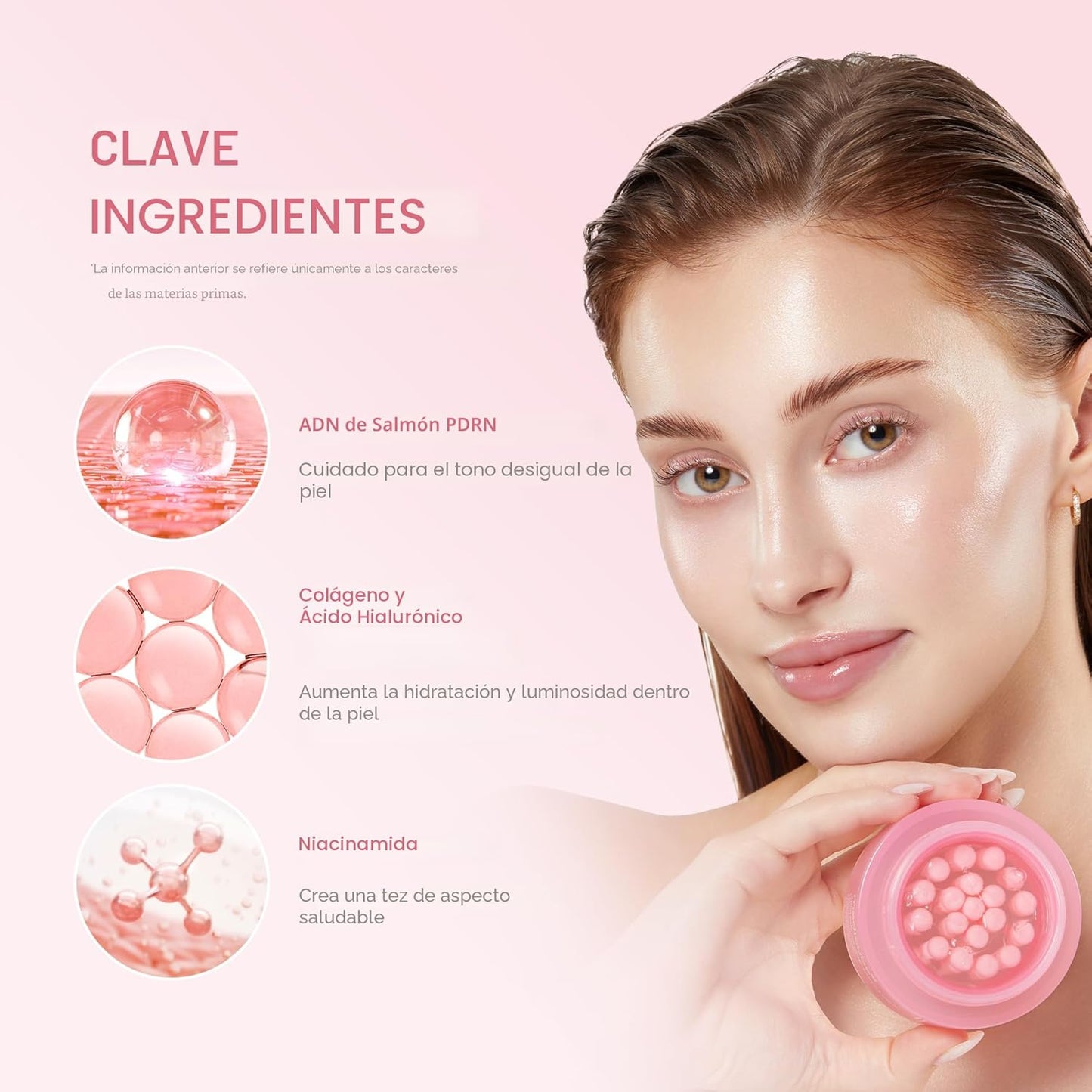 Crema Glow de Colágeno Rosa Salmón (55g)