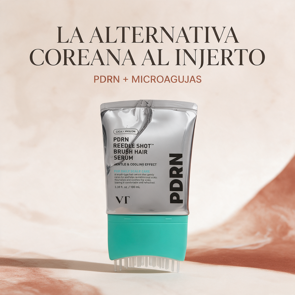 Sérum Densificador PDRN · Cabezal de Microagujas (100 ml)