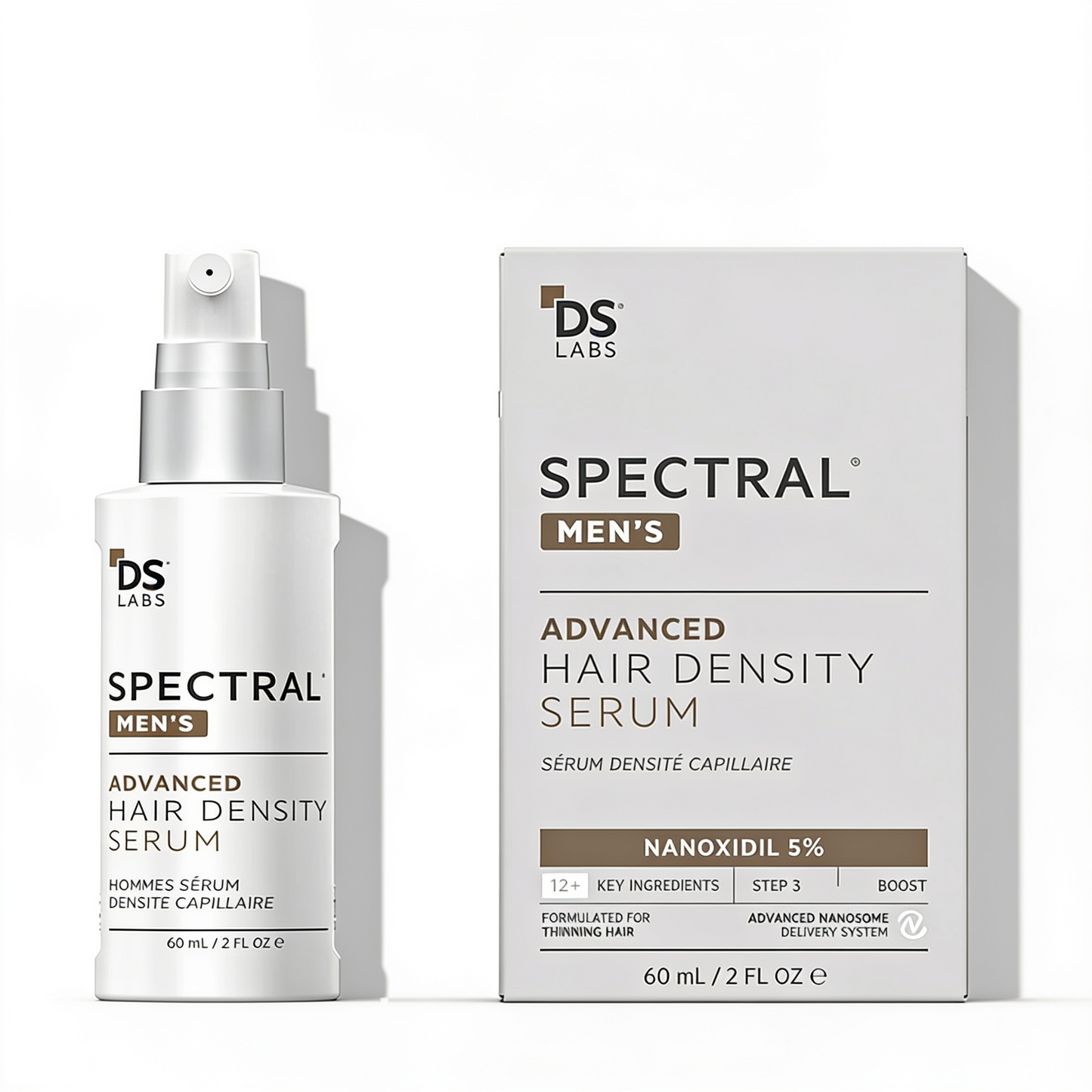 Spectral Men's — Sérum Densificador de Barba y Pelo (60 ml)