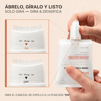 Lilyeve · Ampolla Capilar Coreana — «Gira & Densifica»